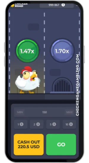 Chicken Road salto x1.47