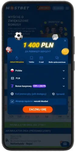 Uruchom aplikację i zarejestruj się