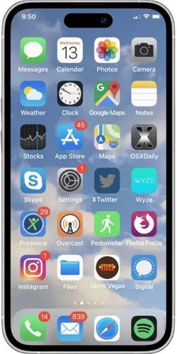 Avvia l’app